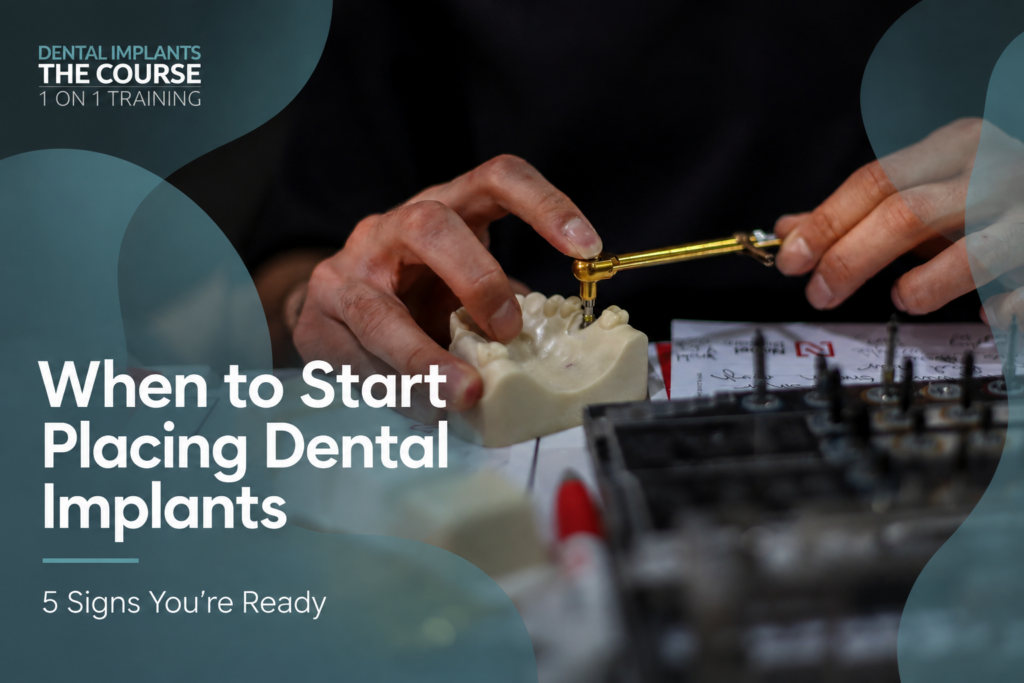 When to start placing dental implants